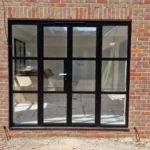 black steel doors Chorleywood