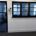 black steel doors Yiewsley